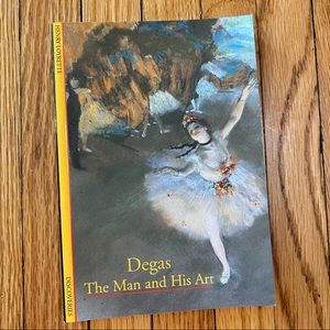 Paperback “Degas: The Man and His Art,” Nonfiction Ballet Art Book, Dance